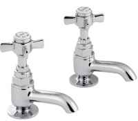 Francis Pegler Sequel Traditional Short Nose Sequel Basin Pillar Taps