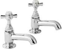 Francis Pegler Sequel Traditional Bath Pillar Taps 