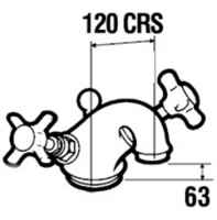 Francis Pegler Sequel Traditional Bath Filler Tap