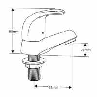 Selkirk Mono Freestanding Bath Shower Mixer Tap - Highlife Bathrooms