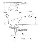 Francis Pegler Izzi Basin Taps - Pair