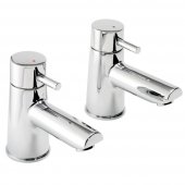 Francis Pegler Ebro Pillar Bath Taps Pair