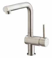 Francis Pegler Adorn Monobloc Basin Mixer Tap - Brushed Nickel