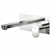 Francis Pegler Strata Blade Wall Mounted Basin Mixer Tap