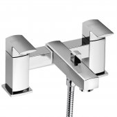 Burlington Claremont Traditional Angled Bath Shower Mixer Tap