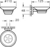 VitrA Minimax Soap Dish 44777