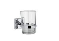 VitrA Q Line Tumbler and Holder 44993