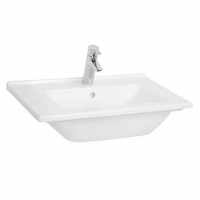 VitrA S50 Vanity Basin Central Tap Hole 600mm