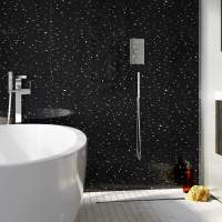 White Diamond M1 PVC Wetpanel Shower Board  2400 x 1000mm 