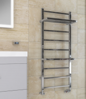 1660 x 530mm Sussex Hove Feature Stainless Steel Towel Rail - JIS Europe