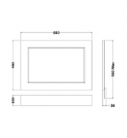 Washington Concealed Cistern Side Inlet - RAK Ceramics