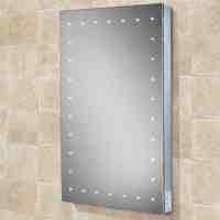 HIB Astral LED Bathroom Mirror with Shaver Socket - 500 x 700