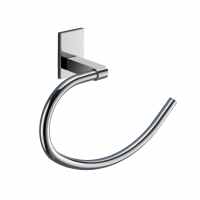 Maine Towel Ring - Chrome - Origins Living