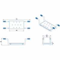 Croydex Shower Seat White Adjustable - AP100122