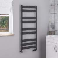 Eastbrook Wingrave 1800 x 600 Matt Black Towel Radiator