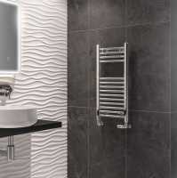 Eastbrook Wingrave 600 x 600 Matt Black Towel Radiator