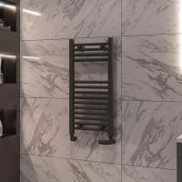 Eastbrook Wingrave 800 x 400 Matt Anthracite Towel Radiator