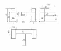 Niagara Edgeware Monobloc Basin Mixer Tap