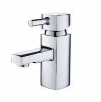 Burlington Kensington Traditional Monobloc Basin Mixer Tap with Plug and Chain