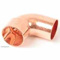 Endfeed Copper 15mm 90 degree street elbow  