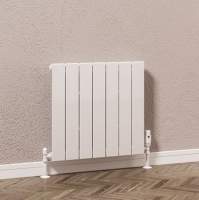 Eastbrook Guardia 1800 x 280 Matt White Vertical Radiator