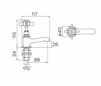 Francis Pegler Signia Basin Taps - Pair