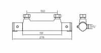 Niagara Equate Thermostatic Round Bar Mixer Shower 2