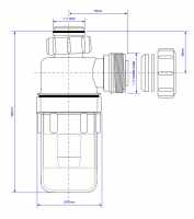 McAlpine Bottle Bath Trap Waste - 40mm - HC2650UK