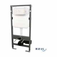 Essentials 1140mm High WC Pan Fixing Frame & Concealed Cistern