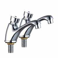 Sensa Non-Concussive Push Button Basin Taps - Pair - ATTB-TS31-1002