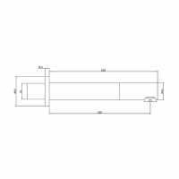 Sensa Non-Concussive Push Button Tap - ATTB-TS31-1204