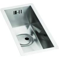 Abode Connekt 1 Bowl Inset Stainless Steel Kitchen Sink & Atlas Tap