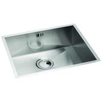 Prima+ 1.5 Bowl R10 Left Hand Inset Undermount Kitchen Sink - Stainless Steel