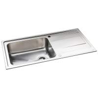 Prima 1 Bowl 965 x 500mm Stainless Steel Sink & Single Lever Tap Pack