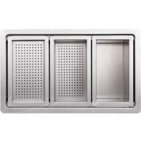 Abode Matrix R15 XL 1 Bowl Undermount / Inset Kitchen Sink - Stainless Steel