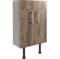 Abacot 500mm Basin Unit - Nebraska Oak