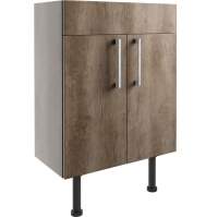 Abacot 600mm Basin Unit - Nebraska Oak