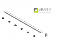 Abacus Elements Linear Wetroom 300mm Tileable Waste Cover