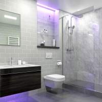  Lumiere Nuance Waterproof Shower Board