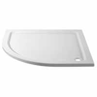 1200 x 800mm Easy-Fit White Offset Quadrant Shower Enclosure, Lakes Classic Collection