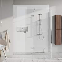 White Diamond M1 PVC Wetpanel Shower Board  2400 x 1000mm 