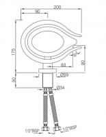 Golspie Bath Filler Tap - HighLife Bathrooms