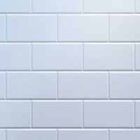 Atlantis White Metro Tile Panel 1200mm (W) x 2400mm (H)