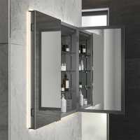 HiB Verve 50 LED Bathroom Mirror Cabinet - 52700