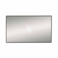 Docklands 800 x 1000 Matt BlackRectangular Mirror - Origins Living