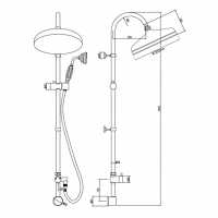 Bayswater Traditional Fix Rigid Riser Kit 