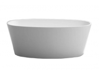 Gio Cian Solid Surface Freestanding Bath, 1645 x 935 - BC Designs 