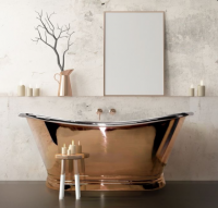 Boat Copper/Nickel Classic Roll Top Bath - 1700 x 725 - BC Designs