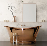 Boat Copper Classic Roll Top Bath - 1700 x 725 - BC Designs