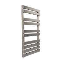 Abacus Kubik 1170 x 500mm Stainless Steel Bathroom Towel Rail